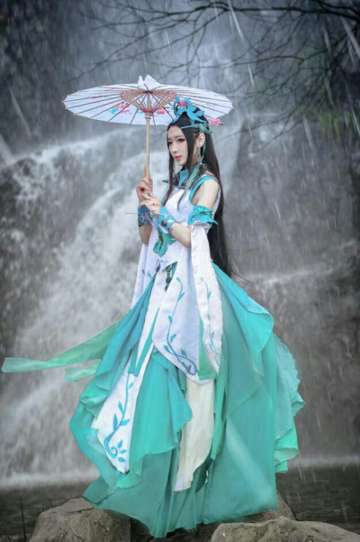  ヾ❀剑侠情缘网络版叁长歌门Cosplay