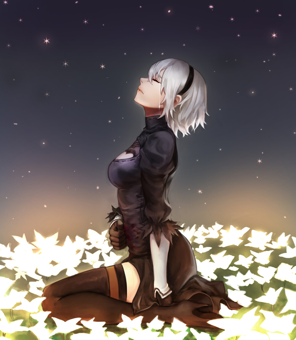 NieR：Automata 尼尔：机械纪元 绘师：キルが 本作品pixiv id=63064577