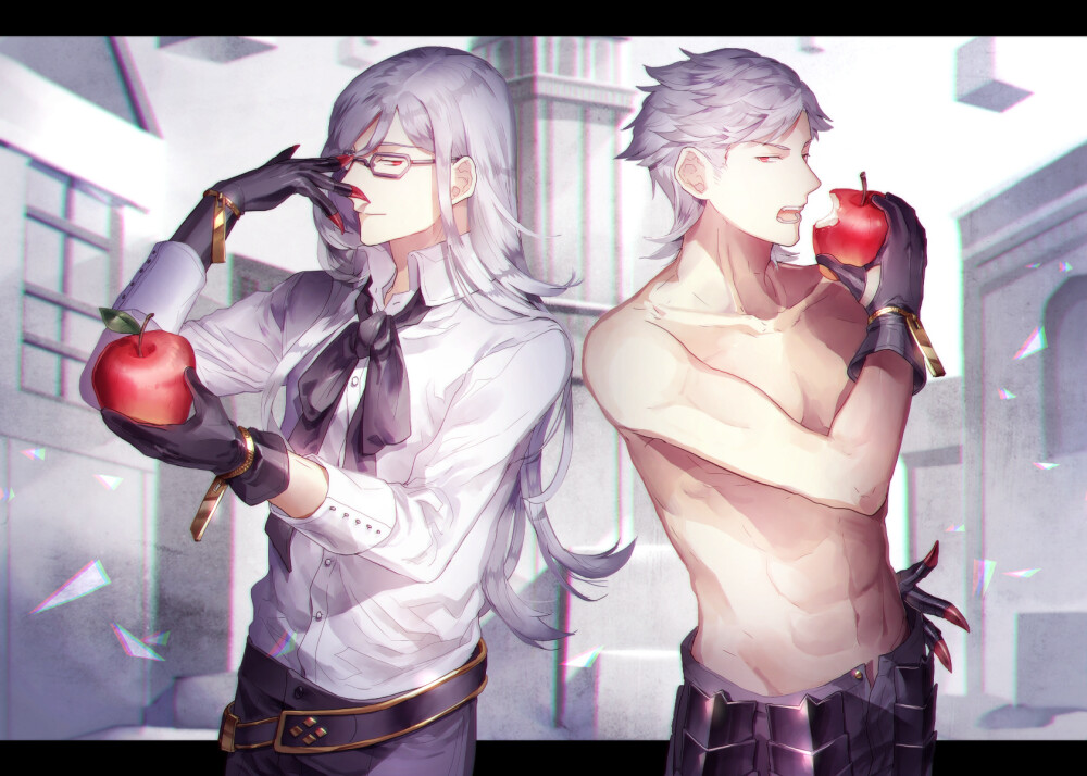 nierautomata尼尔机械纪元亚当夏娃绘师砂云本作品pixivid62403304