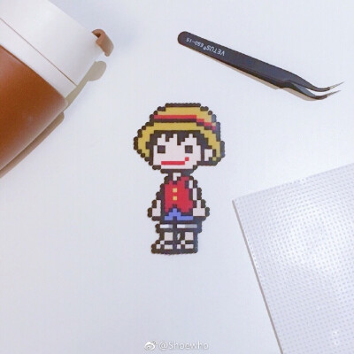 Luffy#咻咻の拼豆时光##我爱拼豆# @MM拼豆 ​​​​