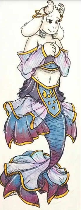 UndertaleAU——Oceantale（Toriel）