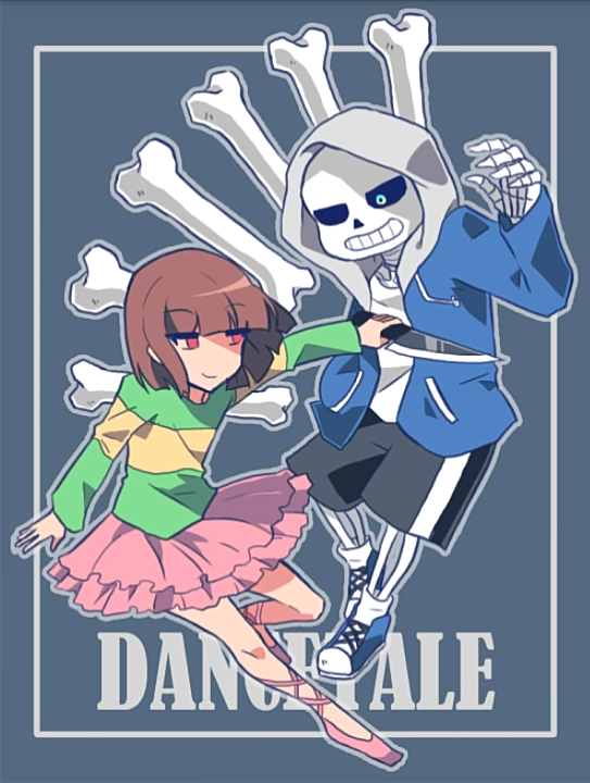 UndertaleAU——Dancetale（Chara&Sans）