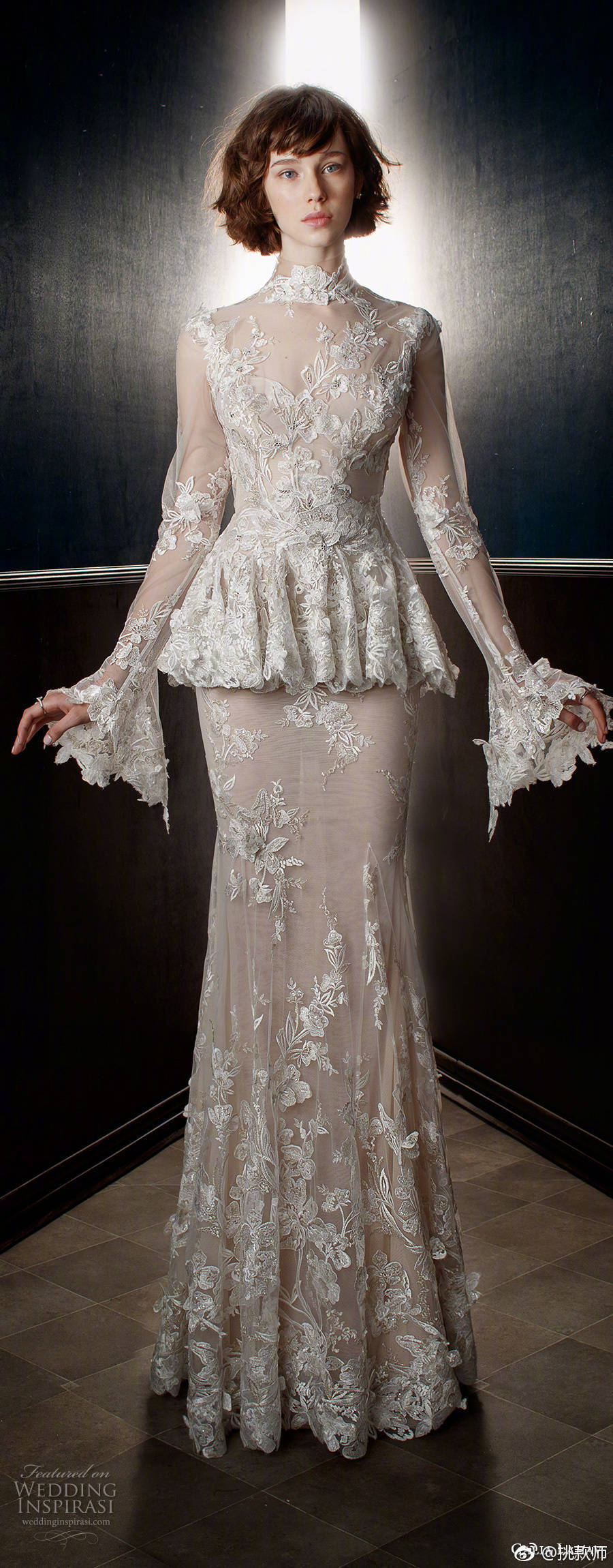 Galia Lahav Bridal Spring 2018｜回归维多利亚时代的高定嫁衣 ​​