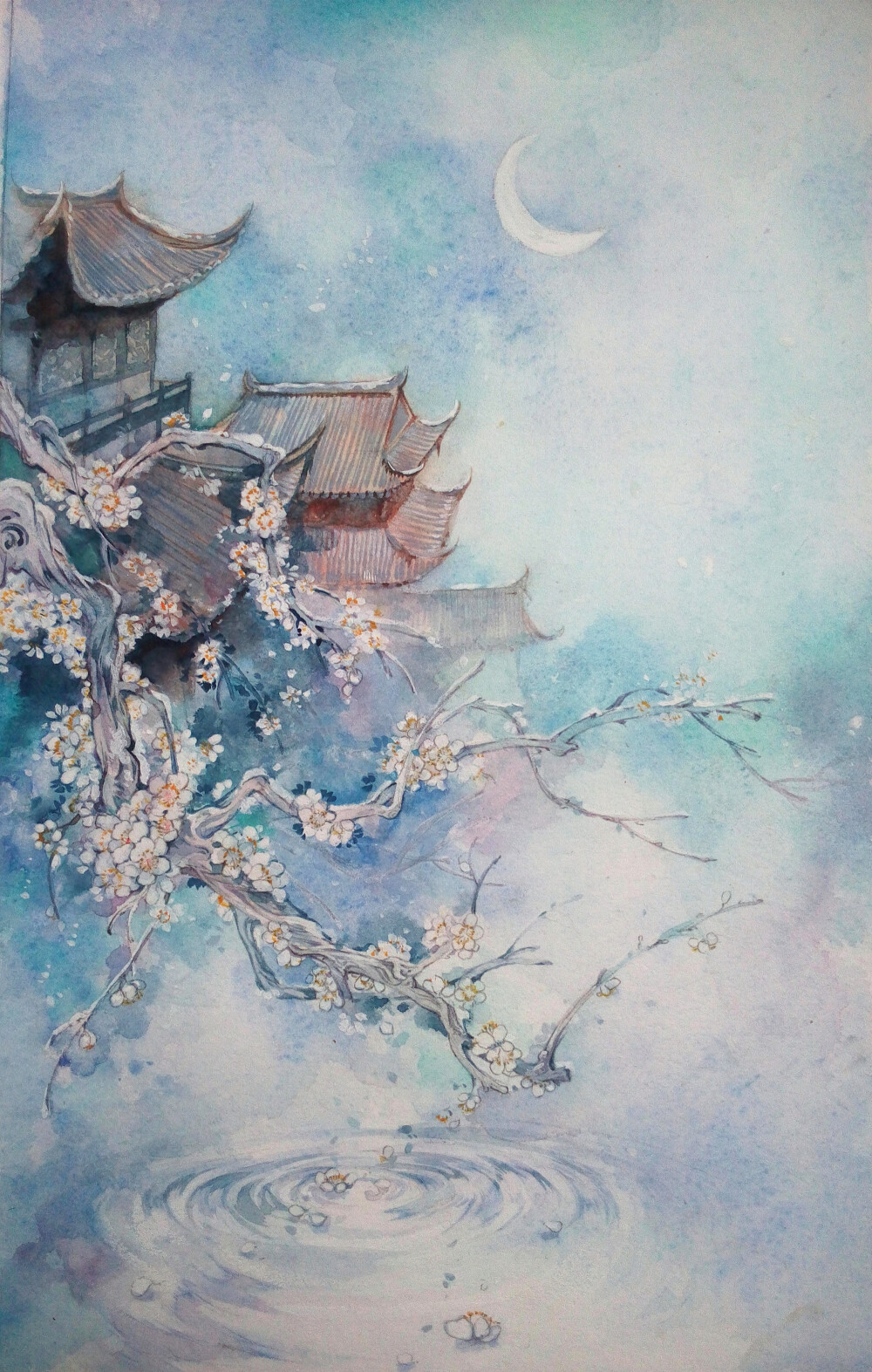 插画绘画 手绘 水彩古风 美男 仕女 壁纸封面赞评论更多