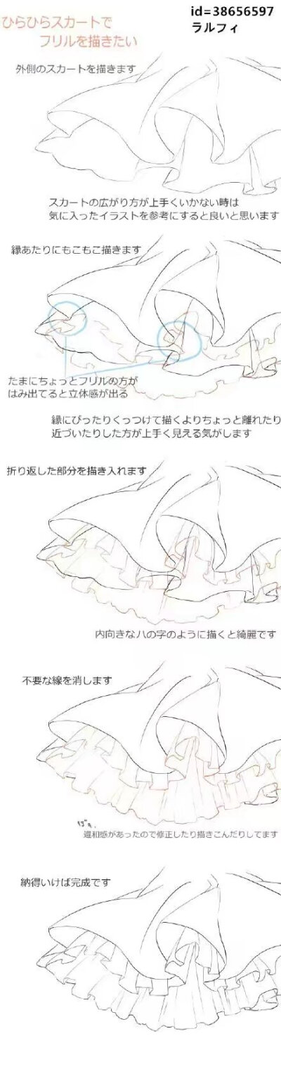 裙子的画法