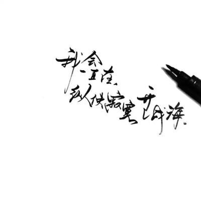 泼墨字, 收藏破1000了 改天更多点♡