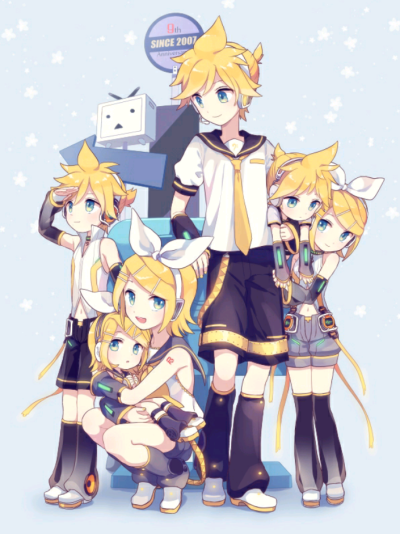 Kagamine 镜音铃 镜音连 VACALOID V家