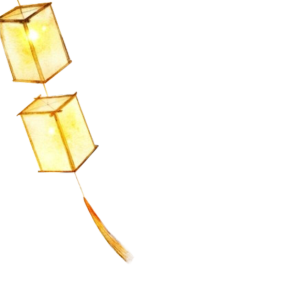 温乐の免扣素材 古风 花灯