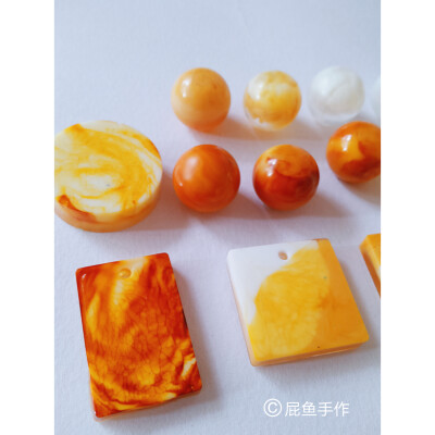 滴胶成品 屁鱼手作