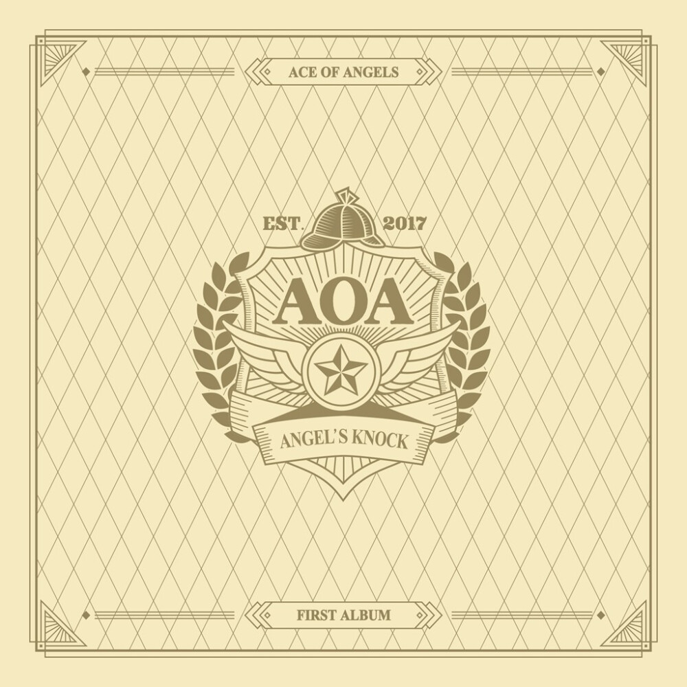 AOA - Excuse Me〖你帅气我美丽 ，我们一看就是天生一对 ，这种心情是第一次 有点被吓到，我也不知不觉地对你 ，一见钟情， 心跳不已 〗（专辑《Angel's Knock》）