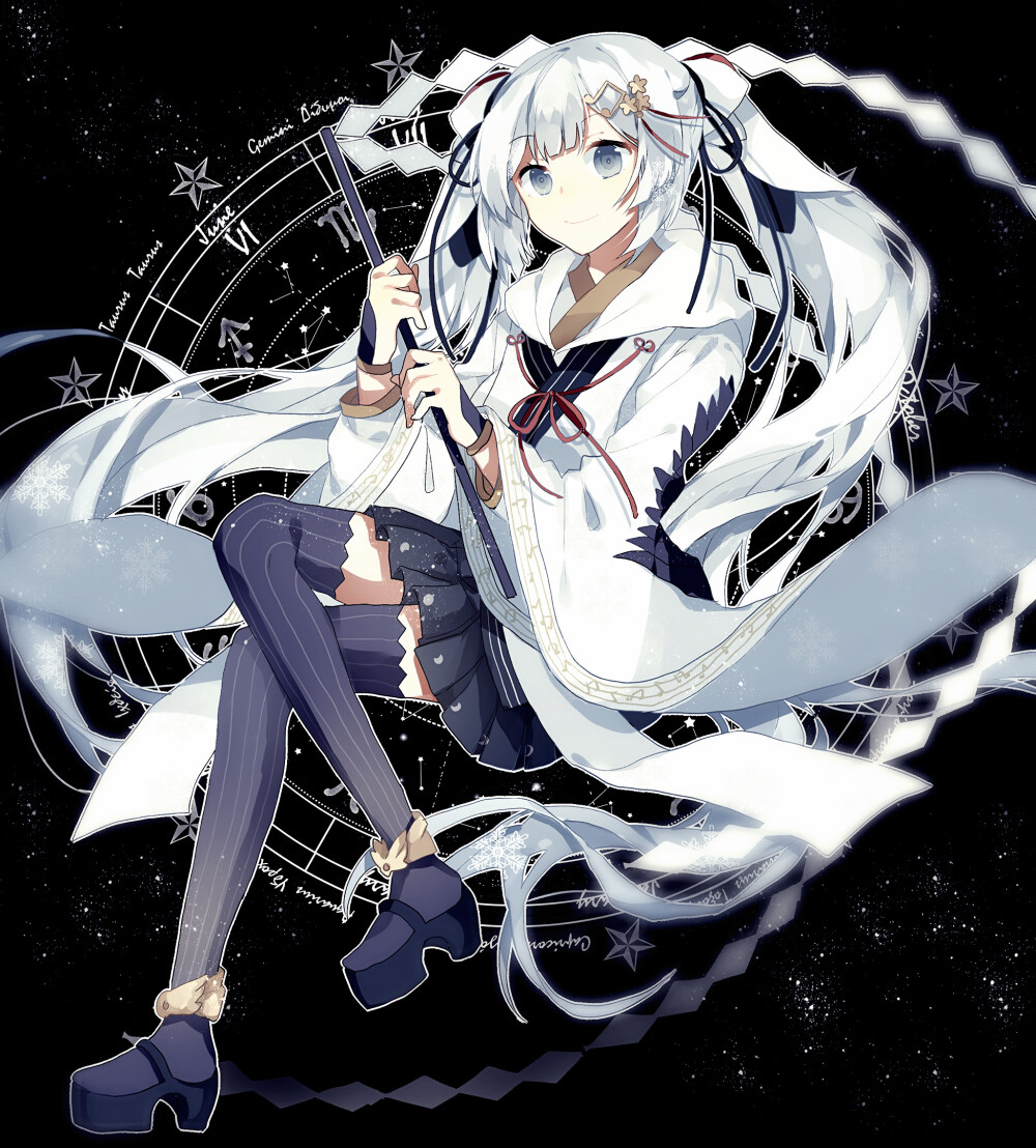 初音未来 雪未来 绘师：gocoli 本作品pixiv id=63119375