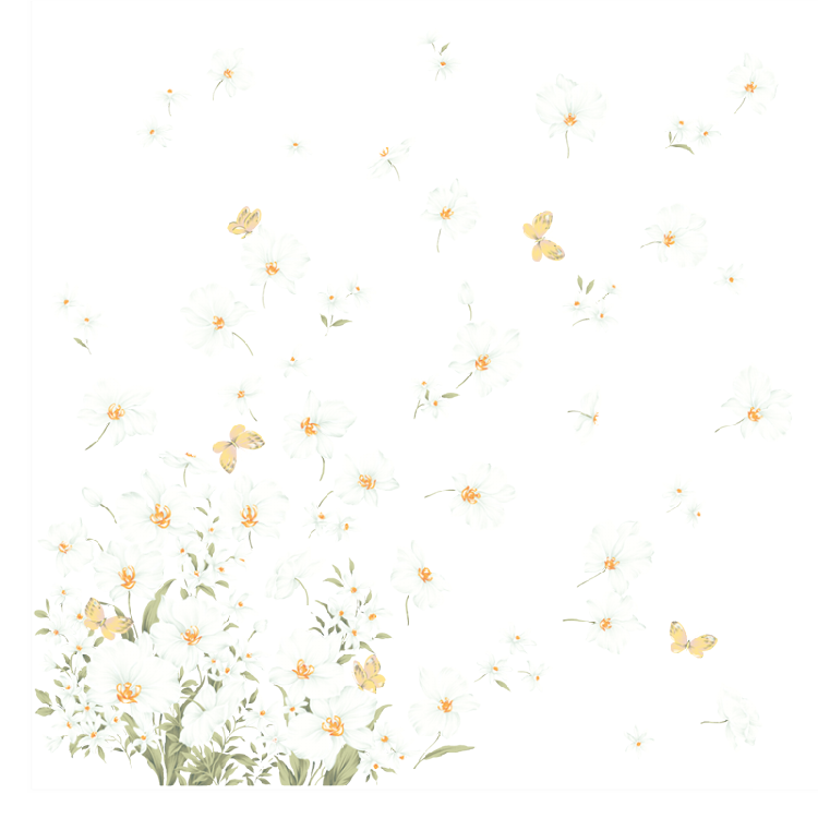 温乐の免扣素材 花丛