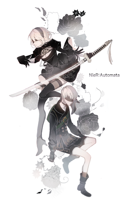 ヨルハ二号B型
2B
NieR:Automata
尼尔：机械纪元