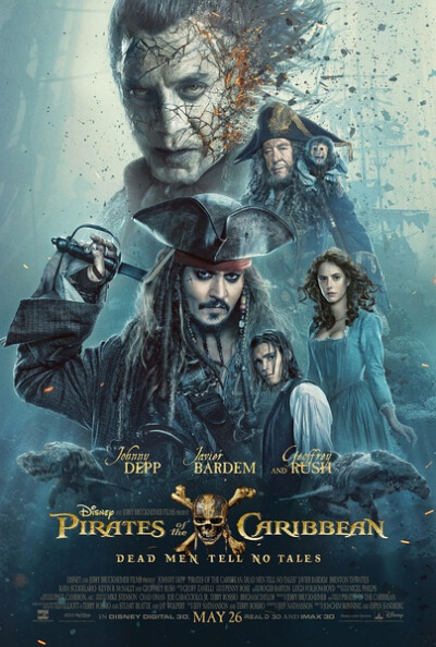 【加勒比海盗5：死无对证 Pirates of the Caribbean: Dead Men Tell No Tales】我最爱的杰克船长！?。≈?！于！盼！到！你！