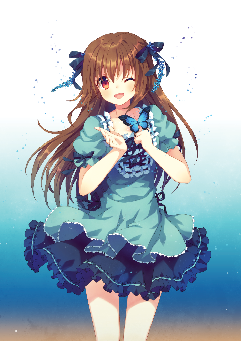 二次元少女p站手绘