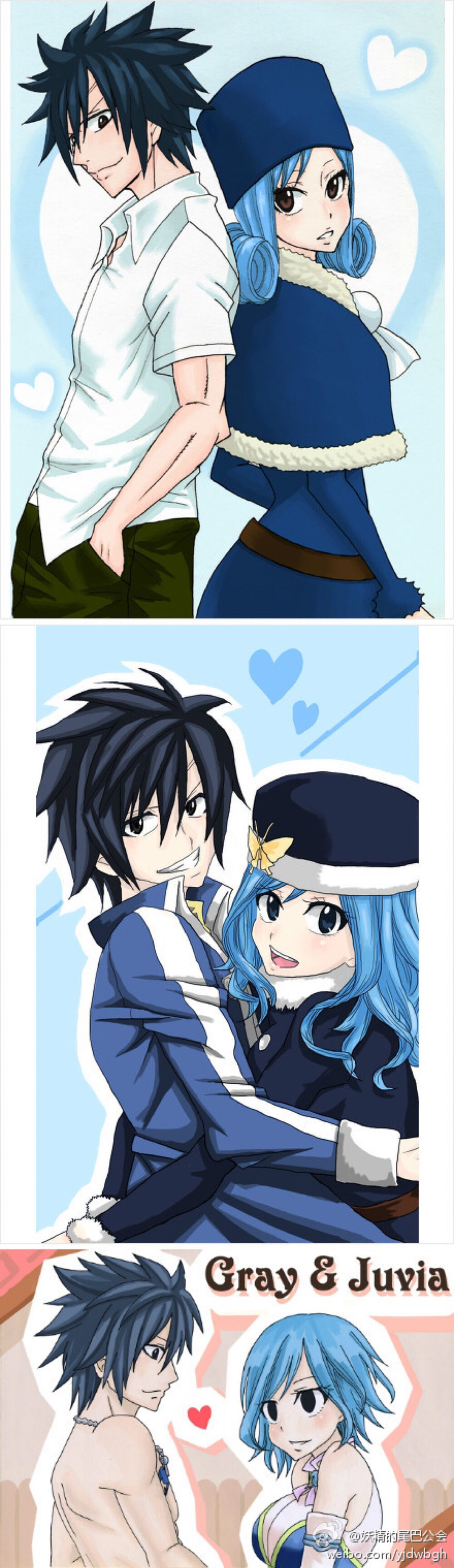 Gruvia-格雷朱比亚-妖精的尾巴