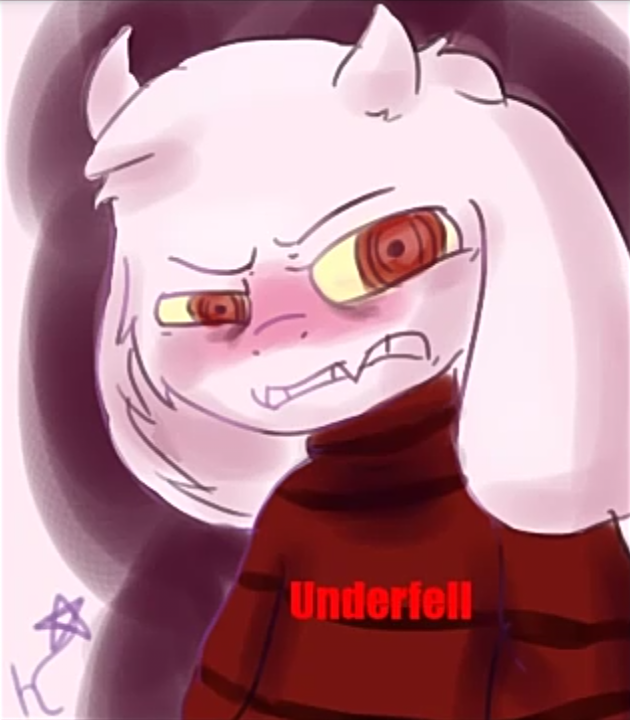 UndertaleAU——Underfell（Asriel）