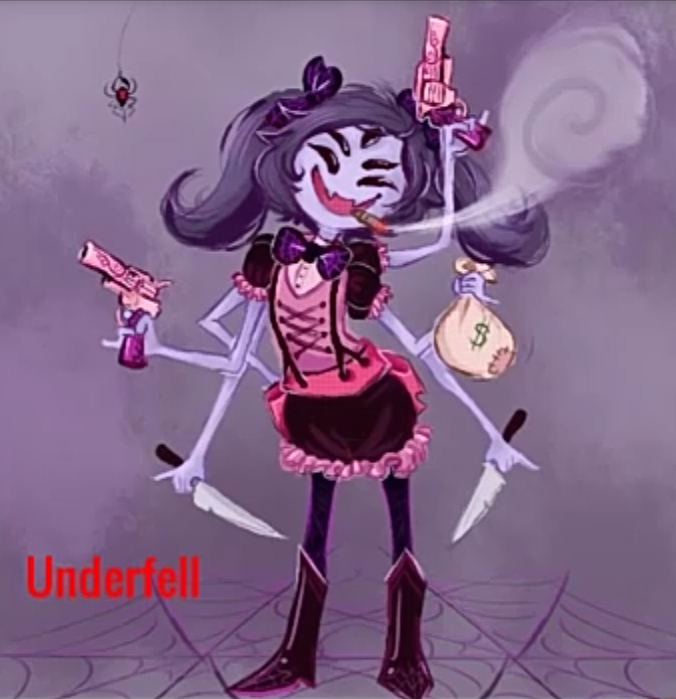 UndertaleAU——Underfell（Muffet）