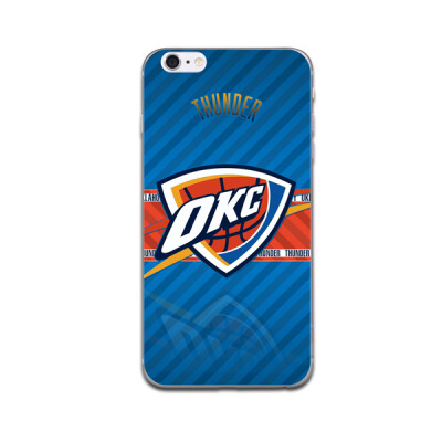NBA俄克拉荷马城雷霆队队徽手机壳 手机壁纸