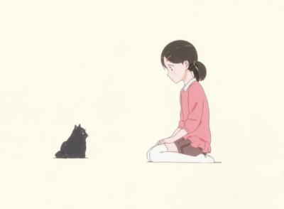 彼女と彼女の猫