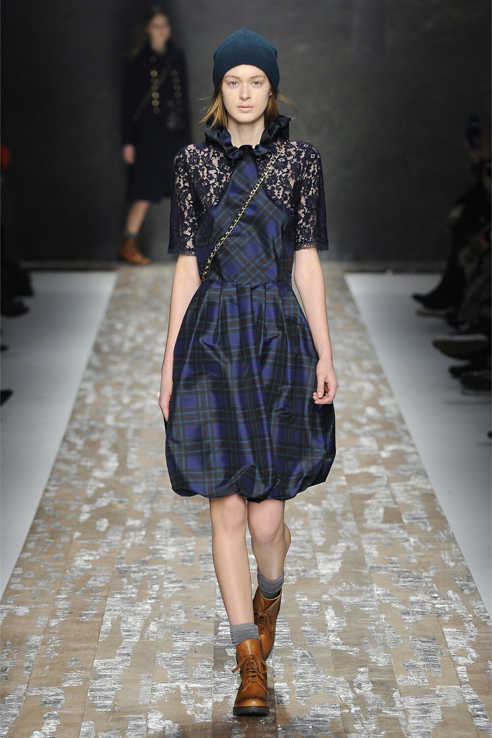 英伦风blugirl蓝色少女米兰时装周2013秋冬系列时装秀