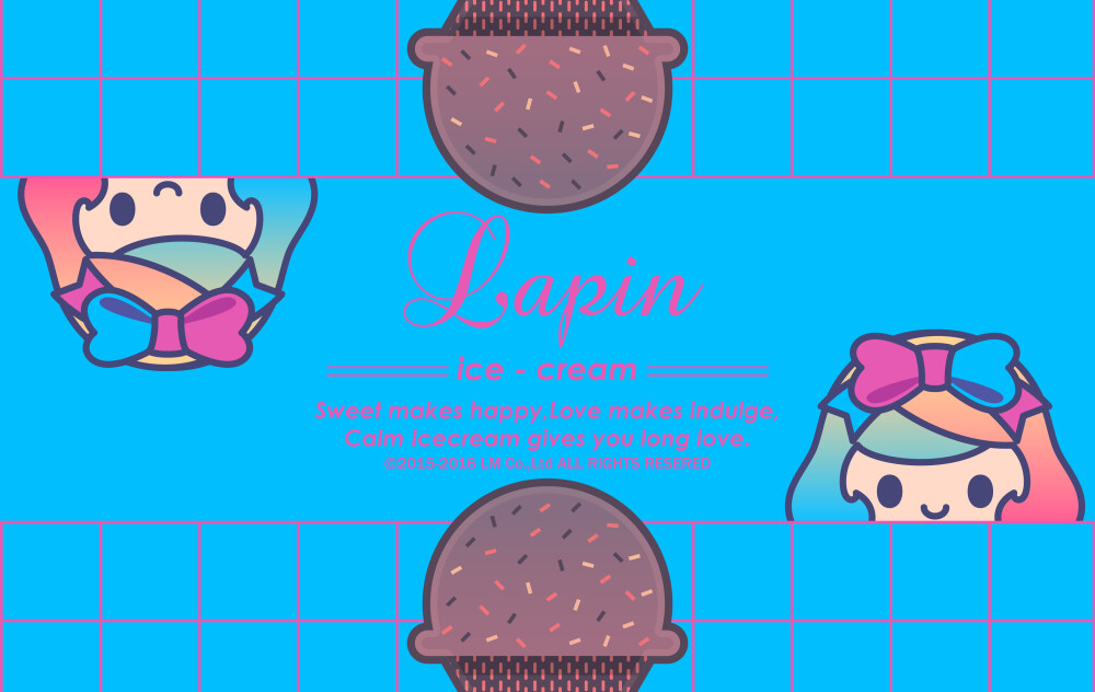 卡伦露娜之缤纷冰淇淋系列 钟爱巧克力味的卡罗~