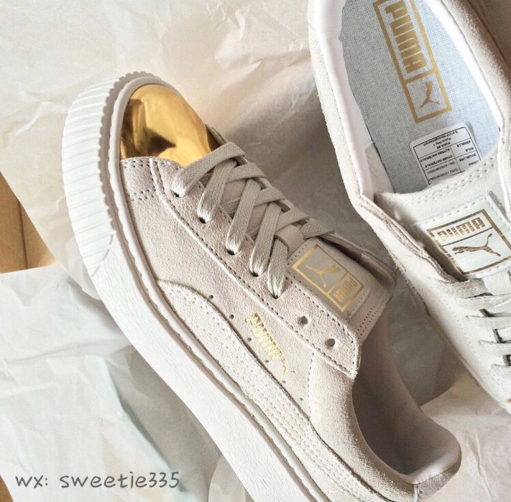 Puma suede platform 金属头