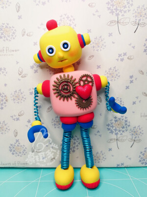 2017#超轻#会动的泥巴机器人 by@暮珥  更多精彩请到新浪微博找@0暮珥0