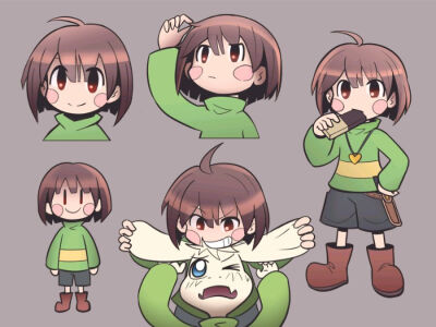 Undertale——Chara&Asriel