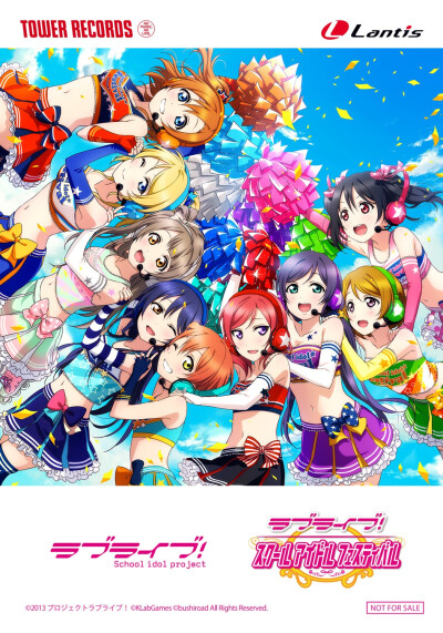 lovelive 官方 扫图 海报 动漫 