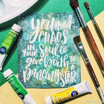 brush lettering