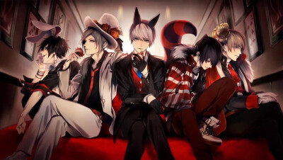 【搬运•画师推荐】画师 あさらい しき id=13857255 二次元 动漫 男生 简约 壁纸 头像