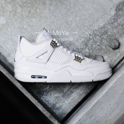 Air Jordan 4 Pure Money AJ4 白银 纯白 篮球鞋