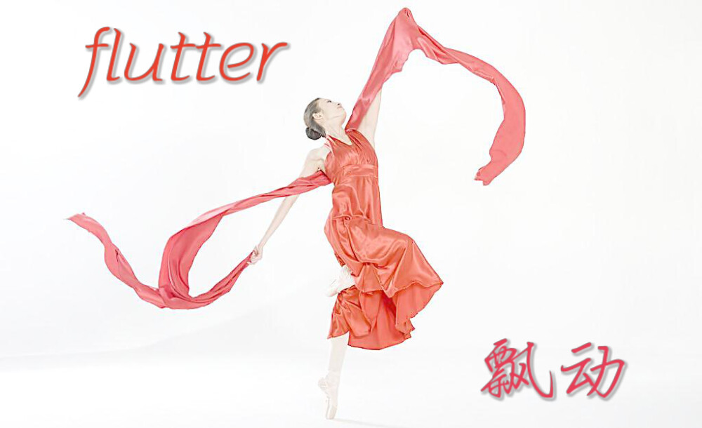 flutter飘动