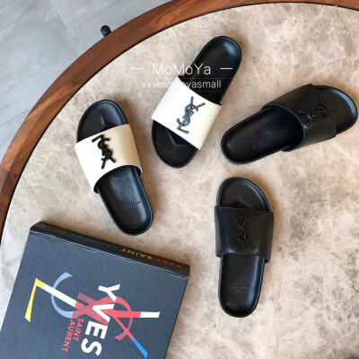 YSL 拖鞋