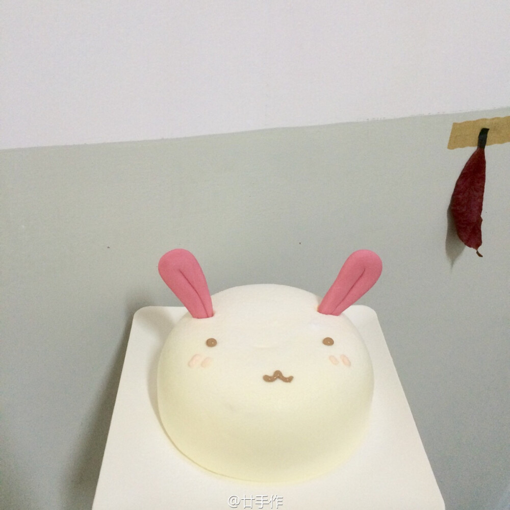 小白兔生日蛋糕