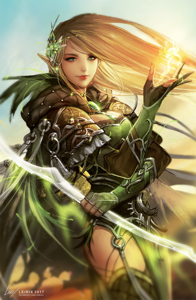 Elf mage
Original illustration~