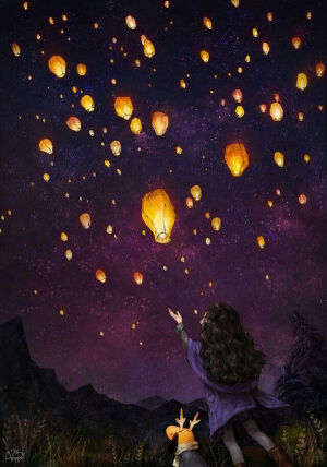 选自：插画收集群/第二期