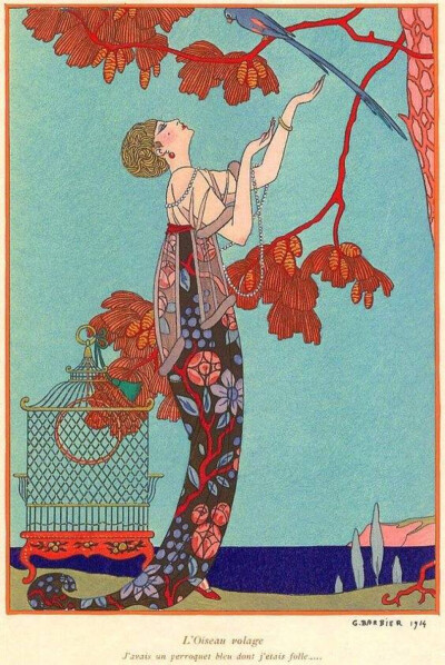 by George Barbier，1928