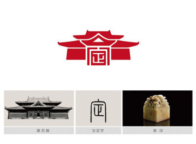 上行案例/ 河北 正定城市logo（提案）