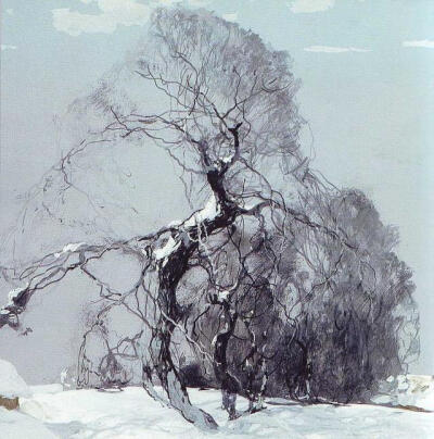 Stepan Kolesnikov 油画