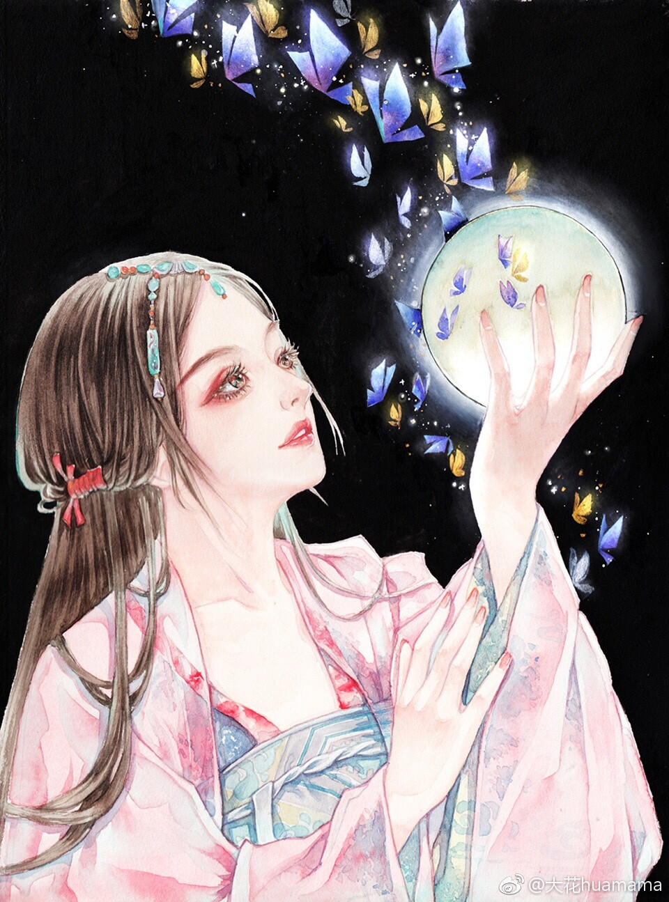 〔 古风美人 〕 作者' 大花huamama