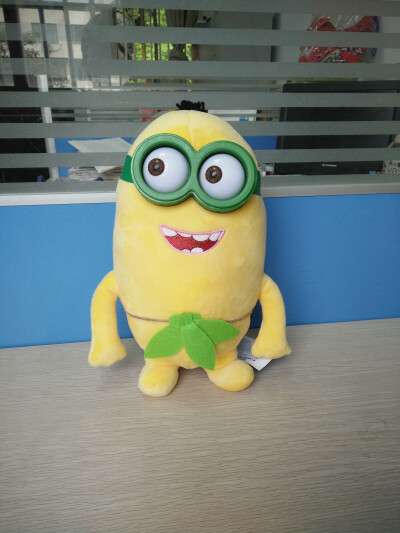 (｡･∀･)ﾉﾞ嗨，小黄人！要乐观啊！小黄人，是我班的一个小男生