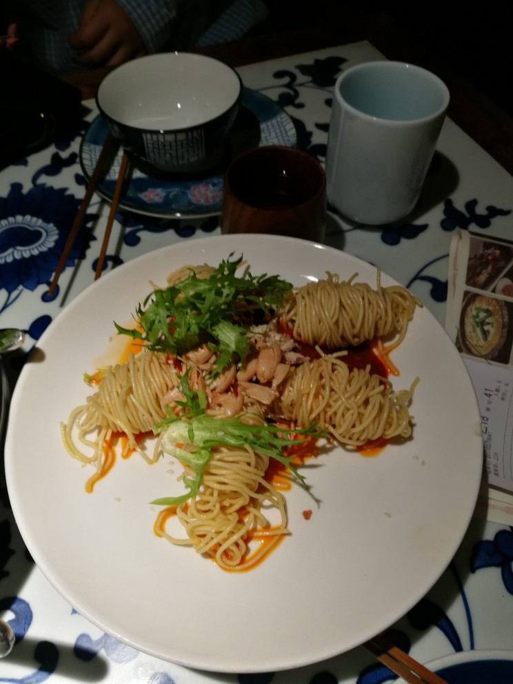 鸡丝凉面