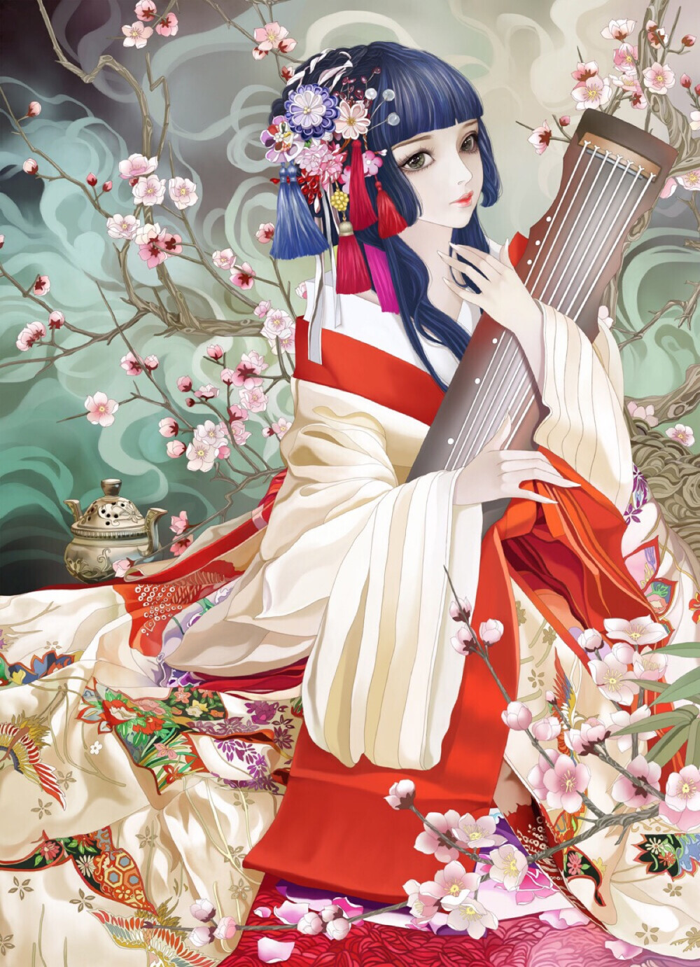 古风美人插画师绯澜