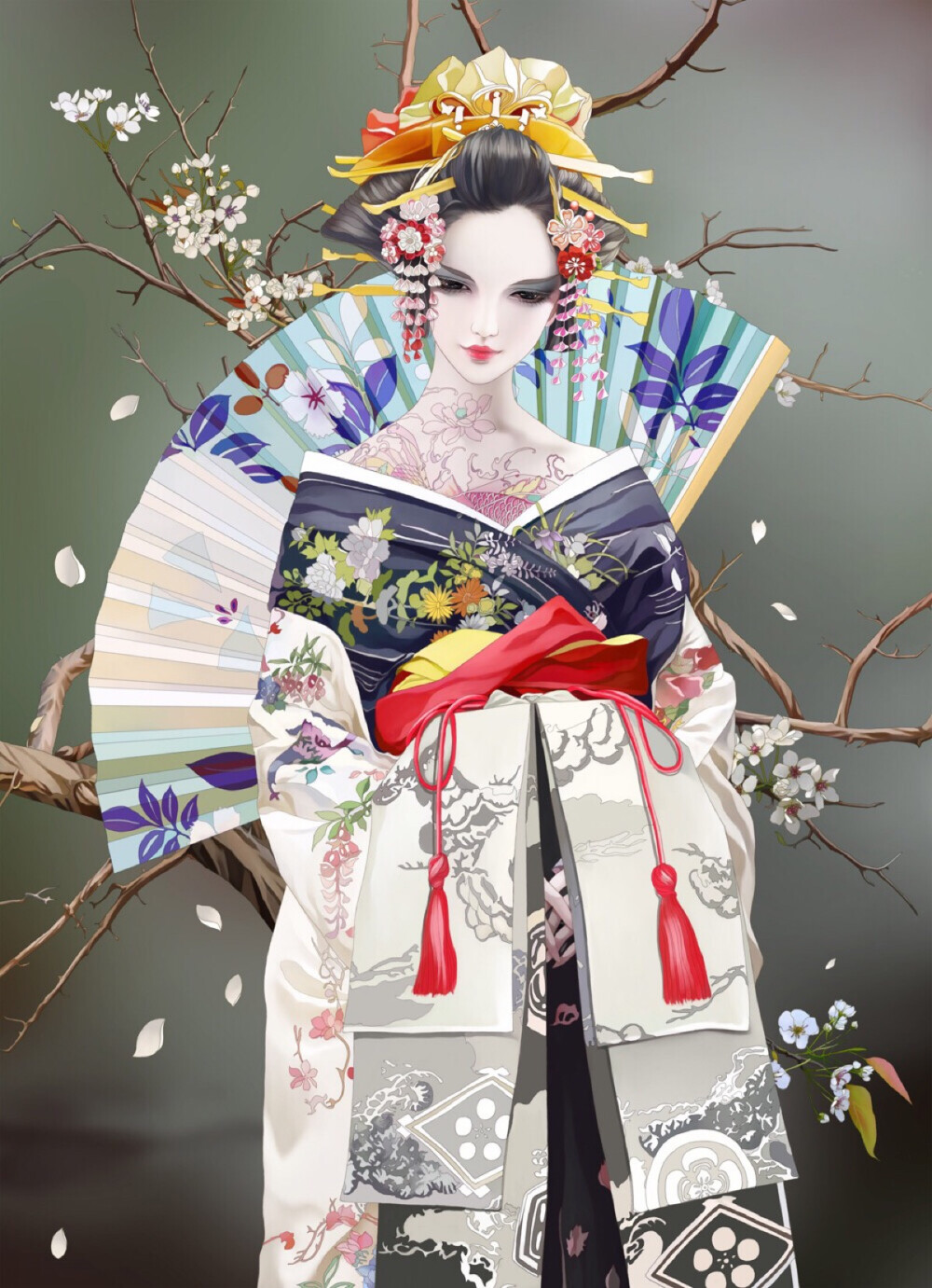 古风美人插画师绯澜