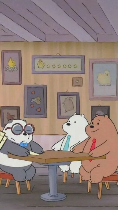 咱们裸熊可爱壁纸