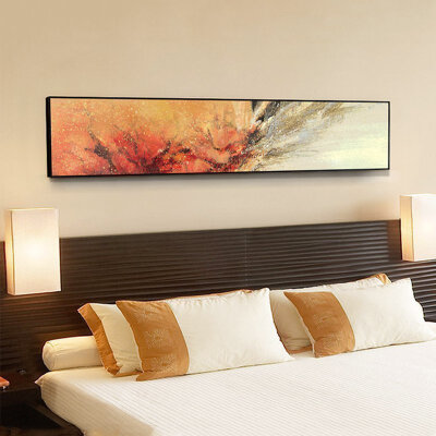 金石床头画现代简约挂画客厅沙发背景墙装饰画卧室抽象画壁画墙画