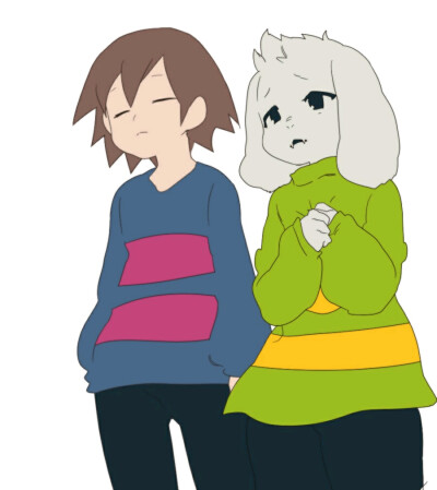 Undertale——Frisk&Asriel
