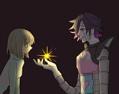 Undertale——Frisk&Mettaton